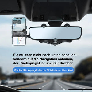 🤳Multifunktionale drehbare Auto-Rückspiegel-Handyhalterung