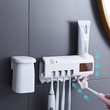 Laden Sie das Bild in den Galerie-Viewer, Intelligenter UV-sterilisierender Zahnbürstenhalter