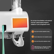 Laden Sie das Bild in den Galerie-Viewer, Intelligenter UV-sterilisierender Zahnbürstenhalter