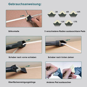 3-in-1 Dichtungswerkzeuge aus Silikon