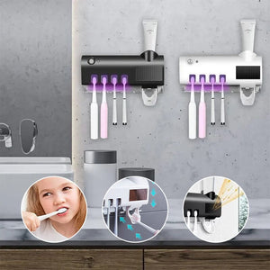 Intelligenter UV-sterilisierender Zahnbürstenhalter