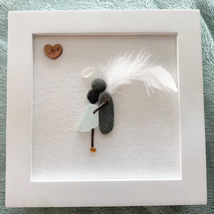 Meer Glas Kunst Sympathie Geschenk