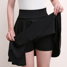 Laden Sie das Bild in den Galerie-Viewer, A-line elastische Taille Plissee Shorts Rock