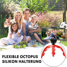 Laden Sie das Bild in den Galerie-Viewer, Flexible Octopus Silikon Halterung, für Handys / Kameras usw.