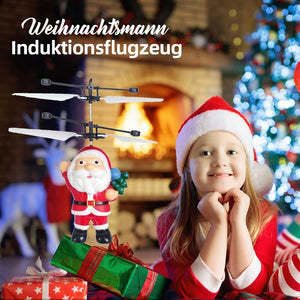 Weihnachtsmann Induktionsflugzeug