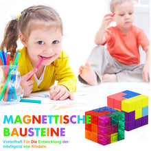 Laden Sie das Bild in den Galerie-Viewer, 3D Magnetische Würfel Bausteine