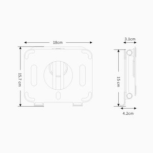 🔥Gerade nach unten 49%🔥-💻Faltbare Und drehbare iPad-Halterung Aus Aluminiumlegierung