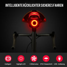 Laden Sie das Bild in den Galerie-Viewer, Ultra-Smart Fahrrad Rücklicht