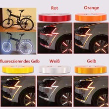 Laden Sie das Bild in den Galerie-Viewer, Hohe Intensität Reflektierend Sicherheit Felgenbänder 45m
