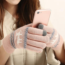 Laden Sie das Bild in den Galerie-Viewer, Gestricktere Touchscreen-Handschuhe (Ein Paar)