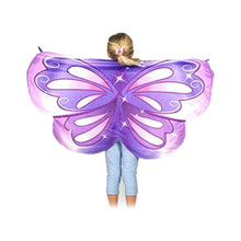 Laden Sie das Bild in den Galerie-Viewer, Magic Flügel des Schmetterlings für Kinder, buntes Cape