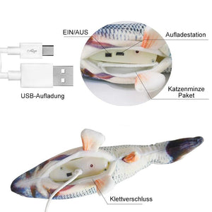 🐟Elektrischer Puppenfisch für Katze