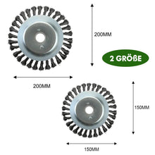 Laden Sie das Bild in den Galerie-Viewer, 🎍Runde Twist Wire Wheel Bürste zum Bürsten- / Unkrautschneiden