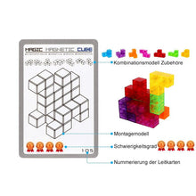 Laden Sie das Bild in den Galerie-Viewer, 3D Magnetische Würfel Bausteine