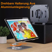 Laden Sie das Bild in den Galerie-Viewer, 🔥Gerade nach unten 49%🔥-💻Faltbare Und drehbare iPad-Halterung Aus Aluminiumlegierung