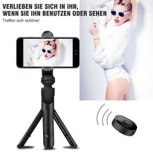 Laden Sie das Bild in den Galerie-Viewer, 3 in 1 kabelloser Bluetooth Selfiestick