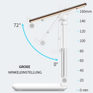 (🔥Schlussverkauf🔥)Faltbarer oder weipoliger Telefon Schreibtischhalter