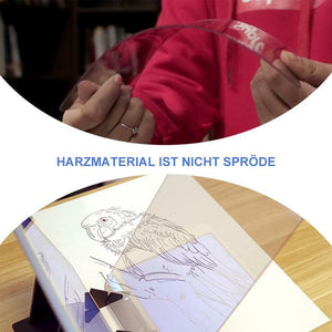 Projektionszeichenbrett mit Halterung-für Mobiltelefone und Tablets