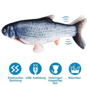 🐟Elektrischer Puppenfisch für Katze