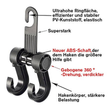 Laden Sie das Bild in den Galerie-Viewer, Doppelhaken für Autositzlehne