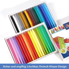 Laden Sie das Bild in den Galerie-Viewer, Plastikpinsel Set für Kinder mit Übungsbuch