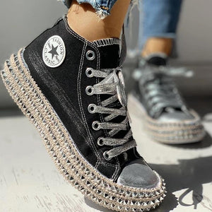 Elegante Herbst Schuhe High Top