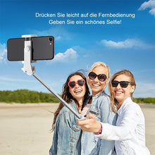 Laden Sie das Bild in den Galerie-Viewer, 3 in 1 kabelloser Bluetooth Selfiestick