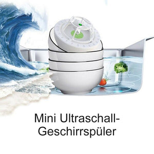 Ultraschall-Geschirrspüler und Waschmaschine