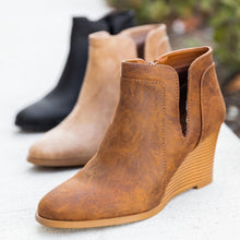 Laden Sie das Bild in den Galerie-Viewer, Runde Zehe Lässige Outdoor Stiefel