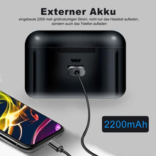 Laden Sie das Bild in den Galerie-Viewer, 2-in1 Bluetooth-Headset &amp; Externer Akku