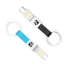 Laden Sie das Bild in den Galerie-Viewer, 3-in-1 Keychain Ladekabel