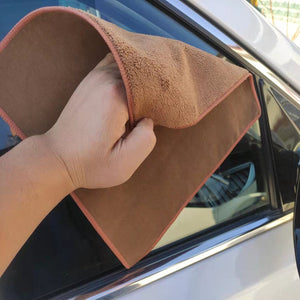 (🔥Schlussverkauf🔥)Doppellagiges hochsaugfähiges Autowaschtuch-Kaufen Sie mehr und sparen Sie mehr