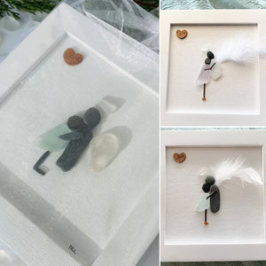 Meer Glas Kunst Sympathie Geschenk